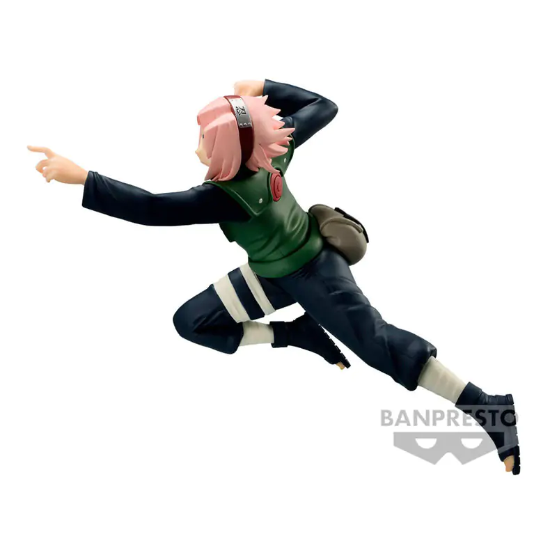 figurina Naruto Shippuden Vibration Stars Haruno Sakura II 14cm poza produsului