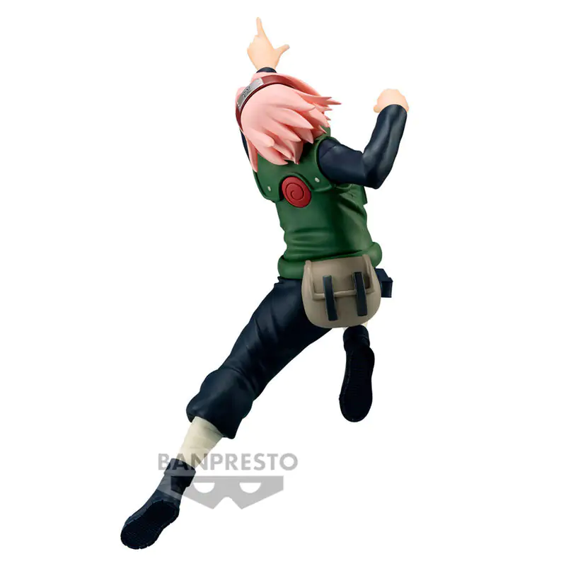 figurina Naruto Shippuden Vibration Stars Haruno Sakura II 14cm poza produsului