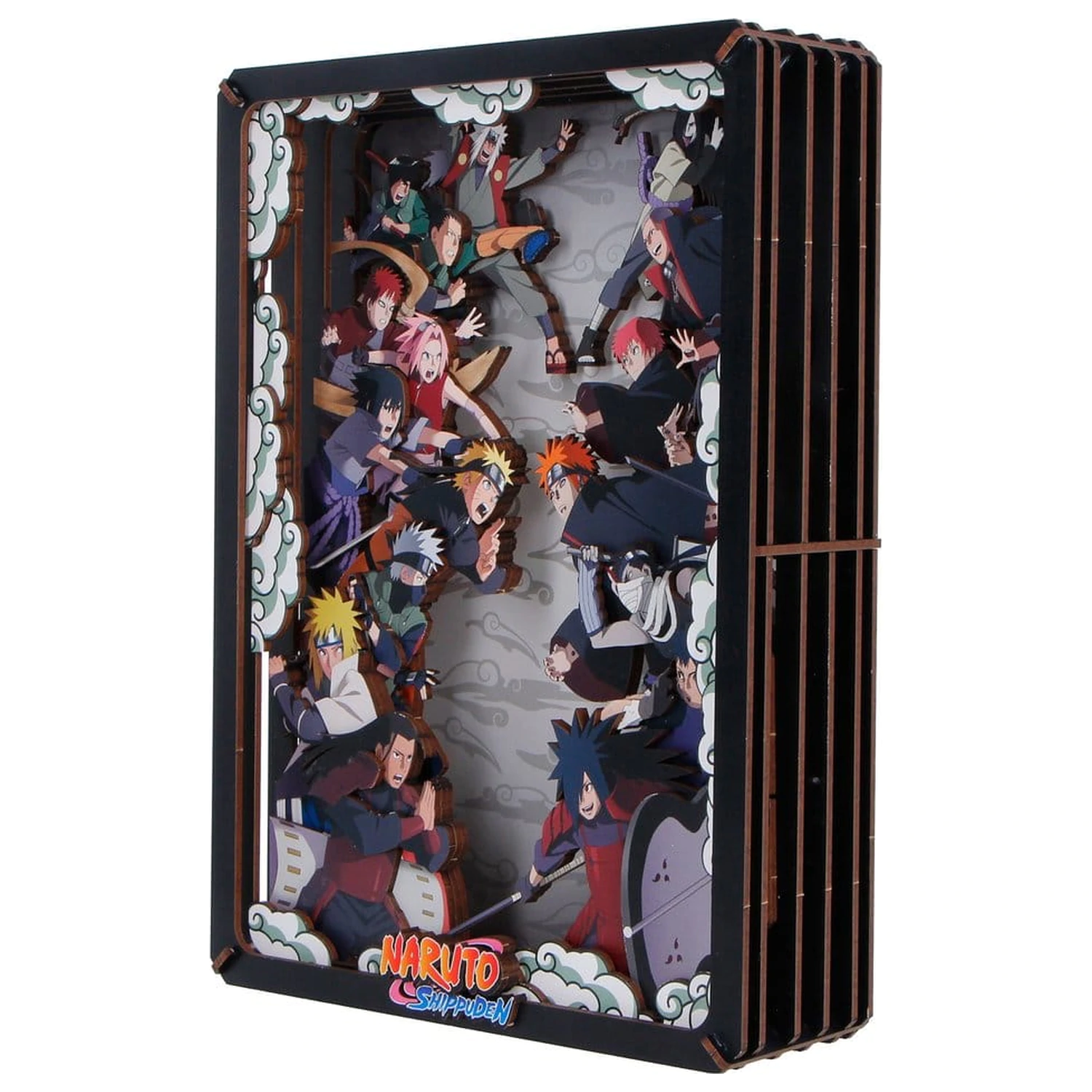 Naruto Model Kit Teatru din Lemn Combat (Mare) 26 cm poza produsului