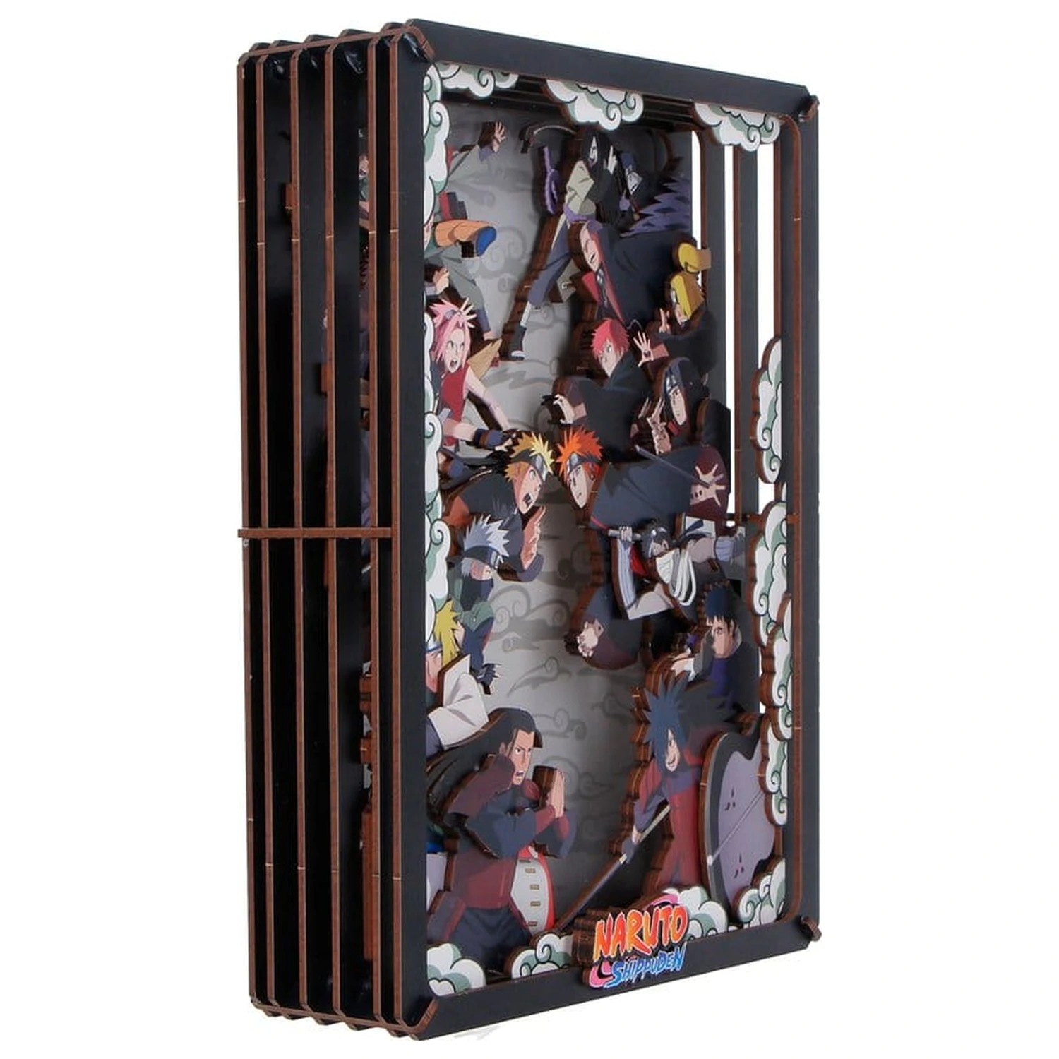 Naruto Model Kit Teatru din Lemn Combat (Mare) 26 cm poza produsului