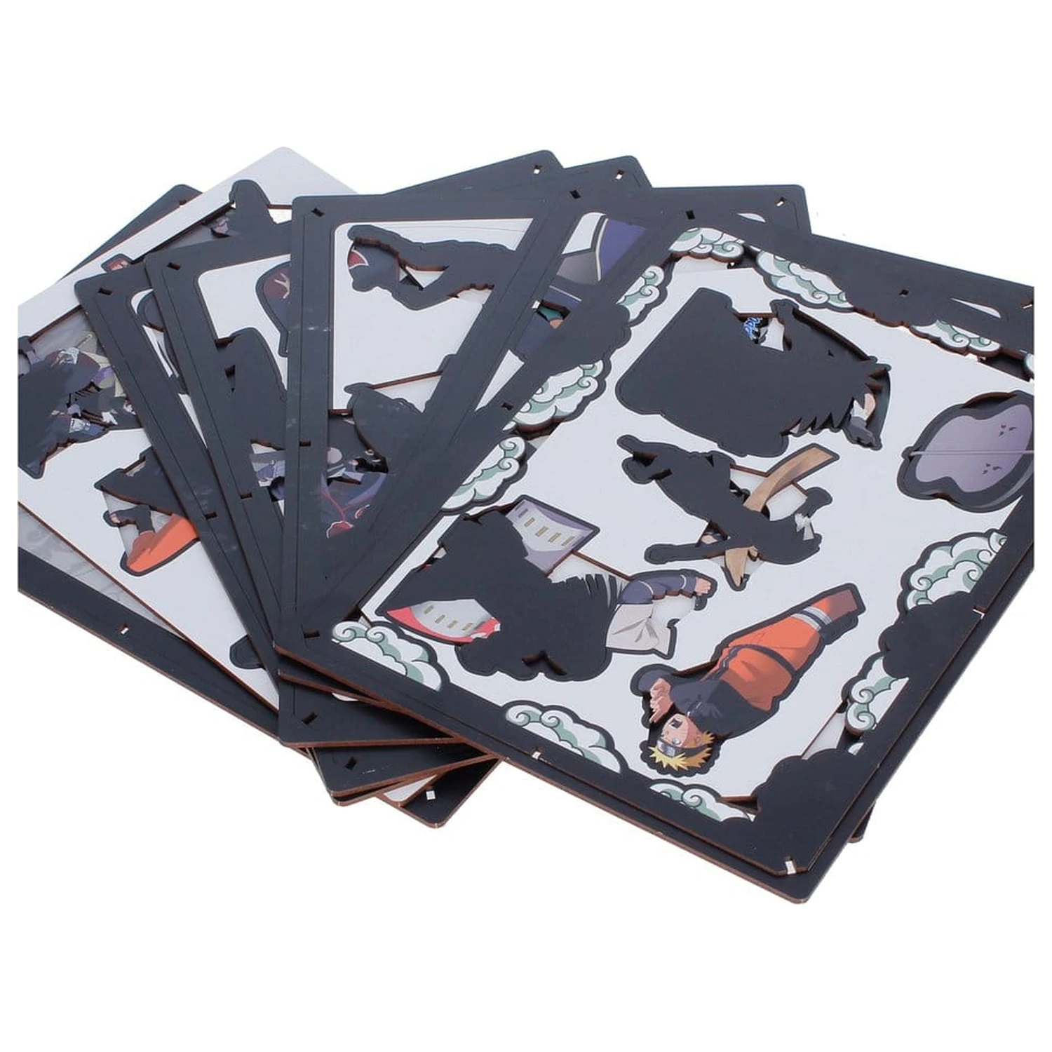 Naruto Model Kit Teatru din Lemn Combat (Mare) 26 cm poza produsului