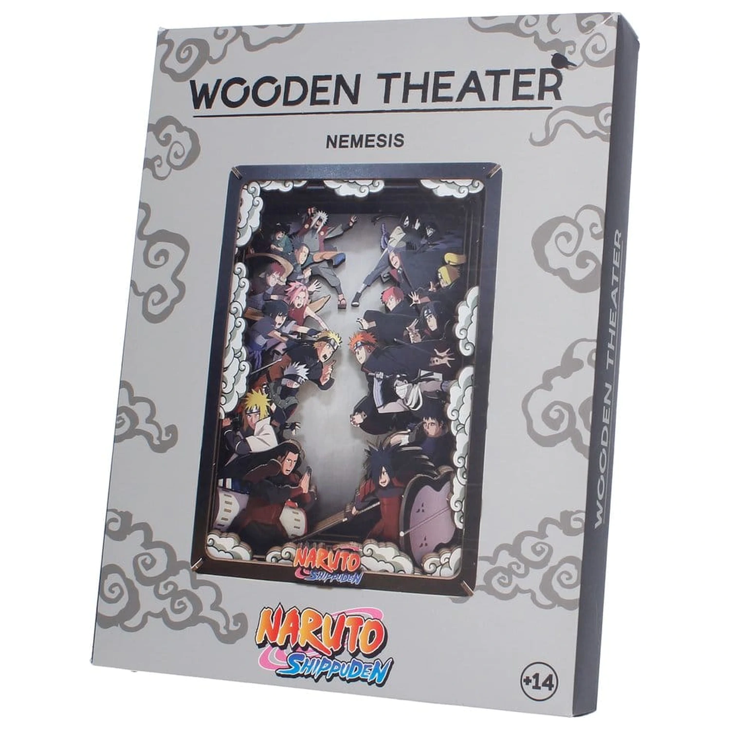 Naruto Model Kit Teatru din Lemn Combat (Mare) 26 cm poza produsului