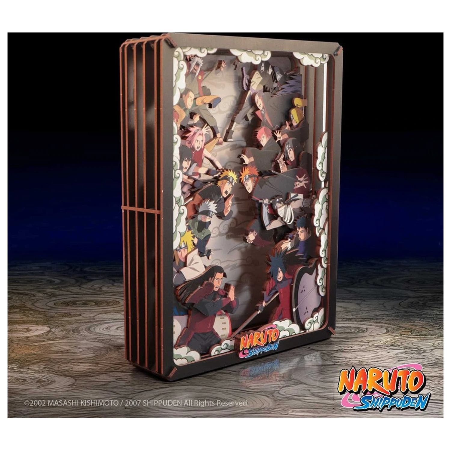 Naruto Model Kit Teatru din Lemn Combat (Mare) 26 cm poza produsului