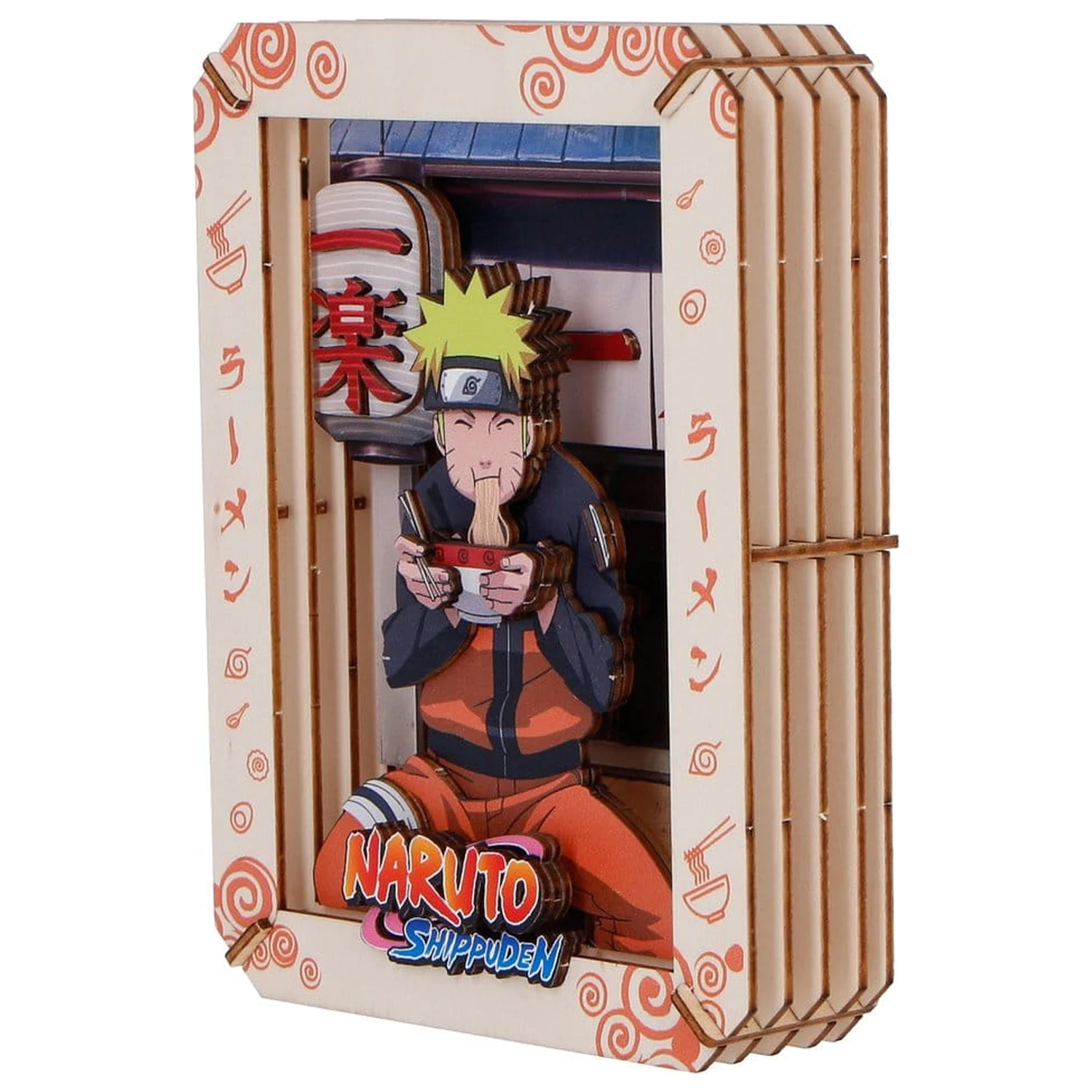 Naruto Model Kit Wooden Theatre Ramen (Mediu) 14 cm poza produsului