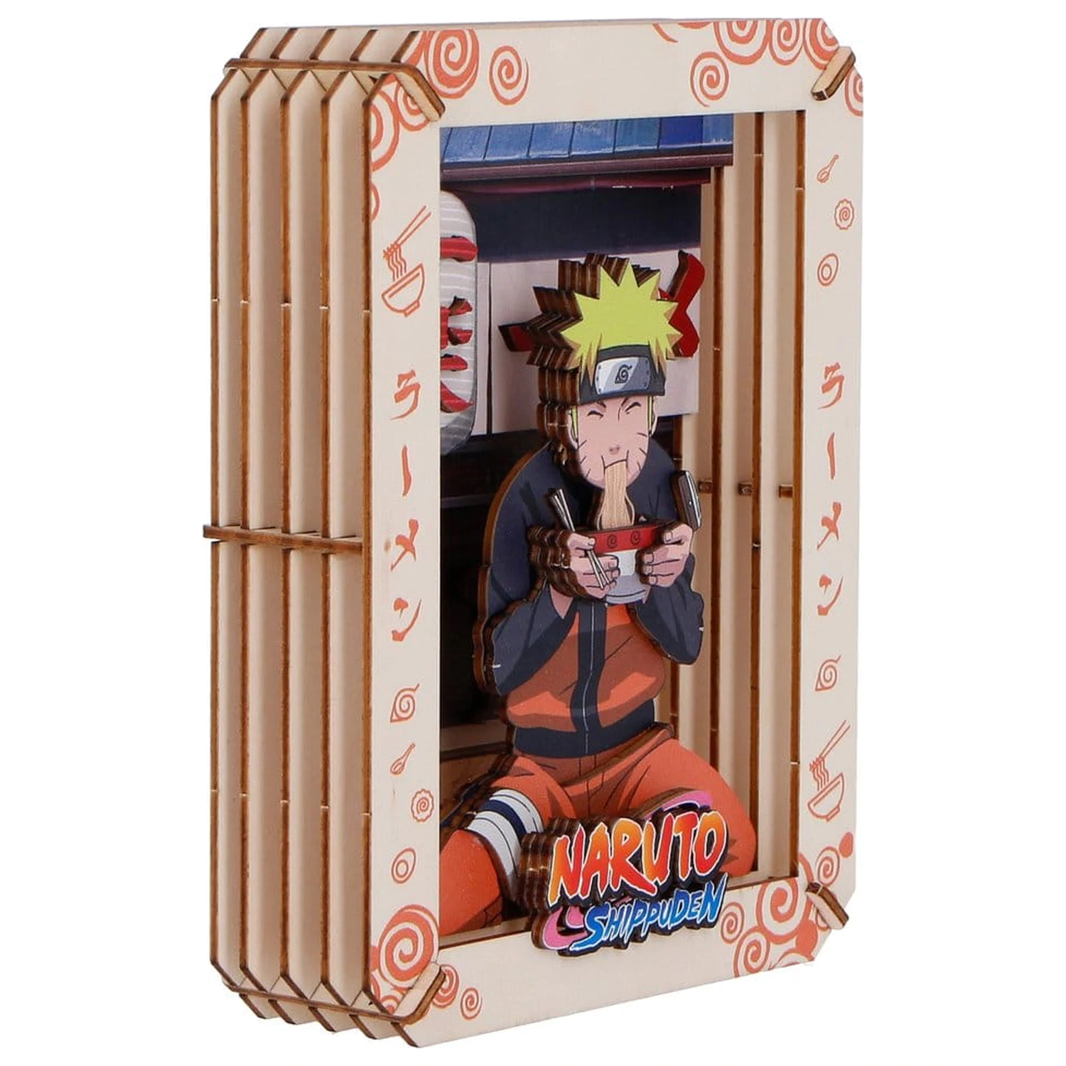 Naruto Model Kit Wooden Theatre Ramen (Mediu) 14 cm poza produsului