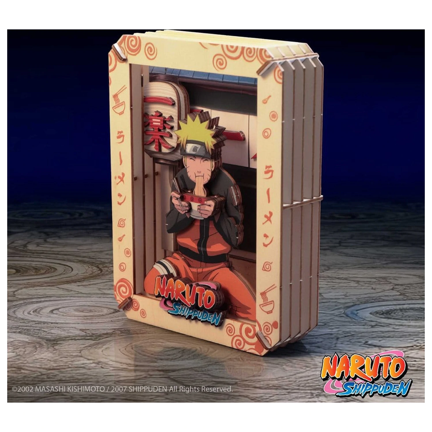 Naruto Model Kit Wooden Theatre Ramen (Mediu) 14 cm poza produsului