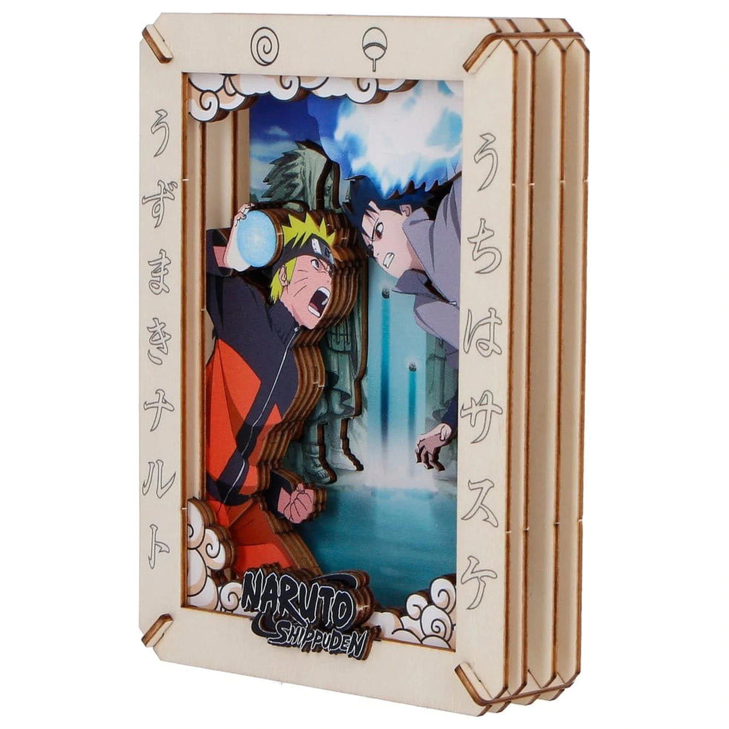 Naruto Model Kit Teatru din Lemn The Final Valley (Medium) 14 cm poza produsului