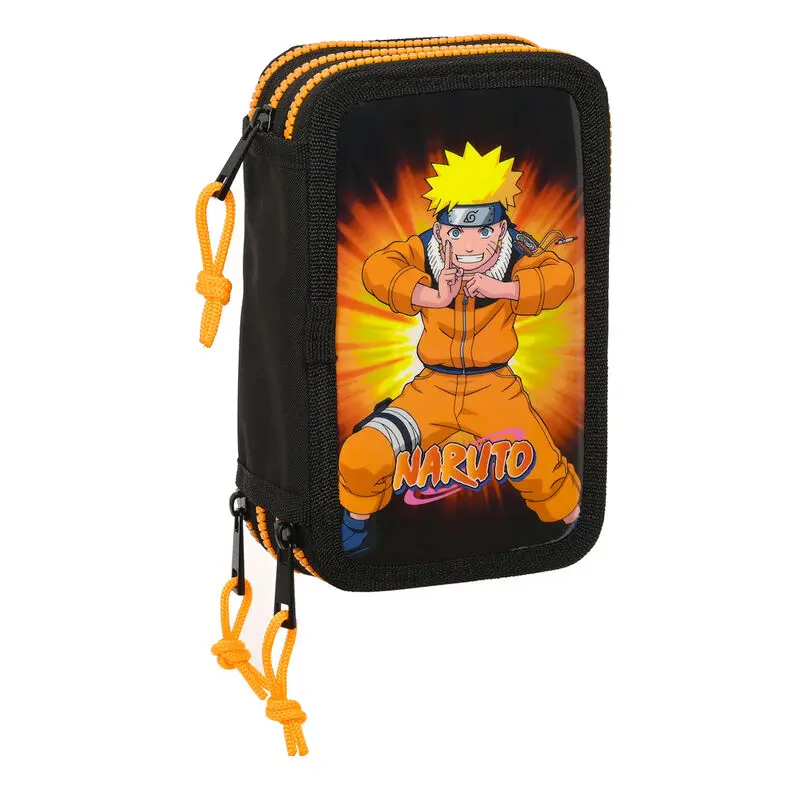 Naruto etui triplu pentru creioane 36 buc poza produsului
