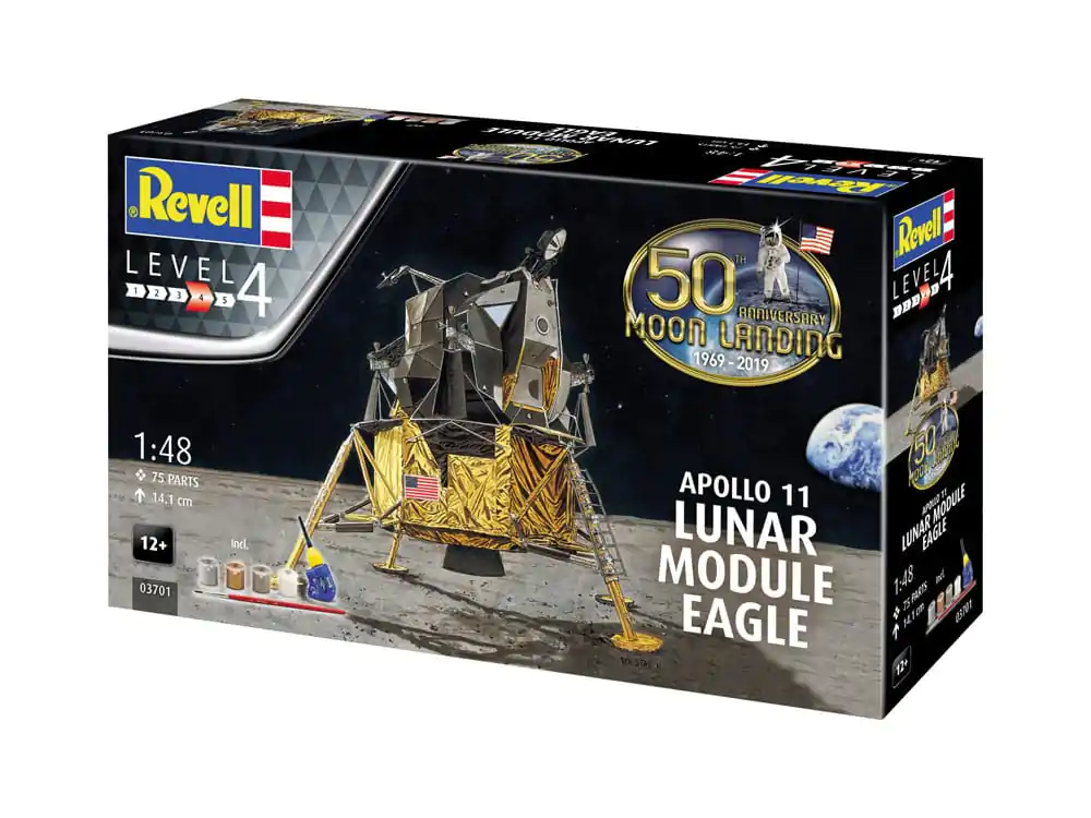 Set Cadou Model NASA 1/48 Modulul Lunar Apollo 11 Eagle 14 cm poza produsului