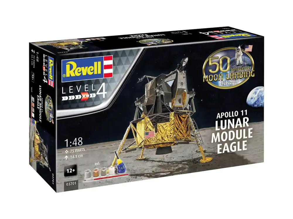 Set Cadou Model NASA 1/48 Modulul Lunar Apollo 11 Eagle 14 cm poza produsului