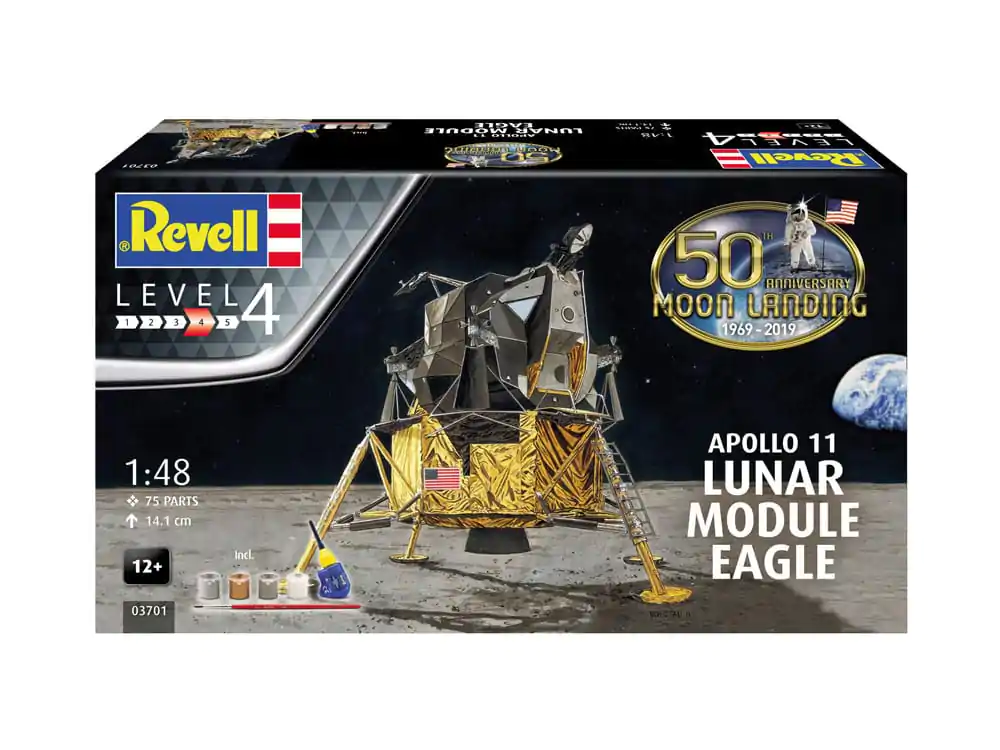 Set Cadou Model NASA 1/48 Modulul Lunar Apollo 11 Eagle 14 cm poza produsului