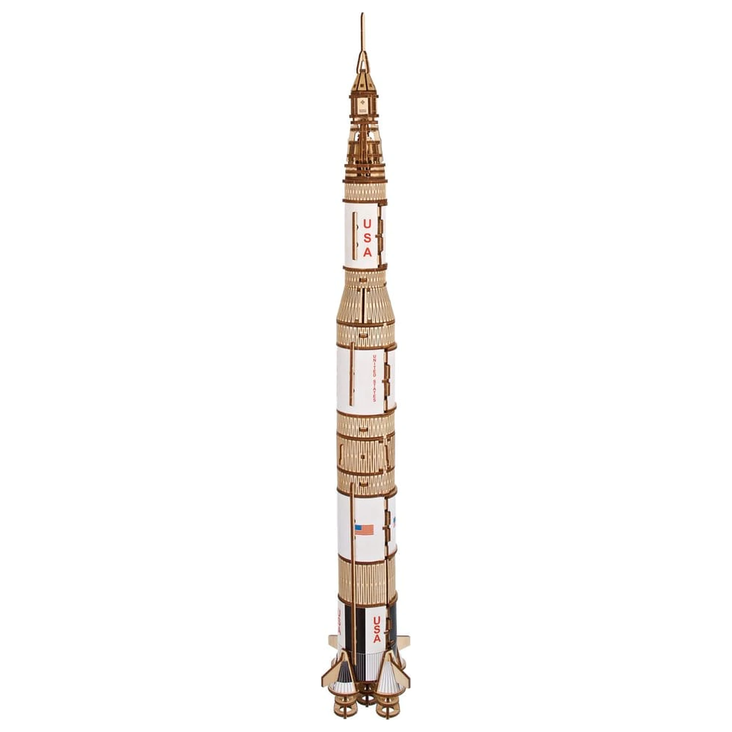 NASA Puzzle 3D din lemn Saturn V poza produsului