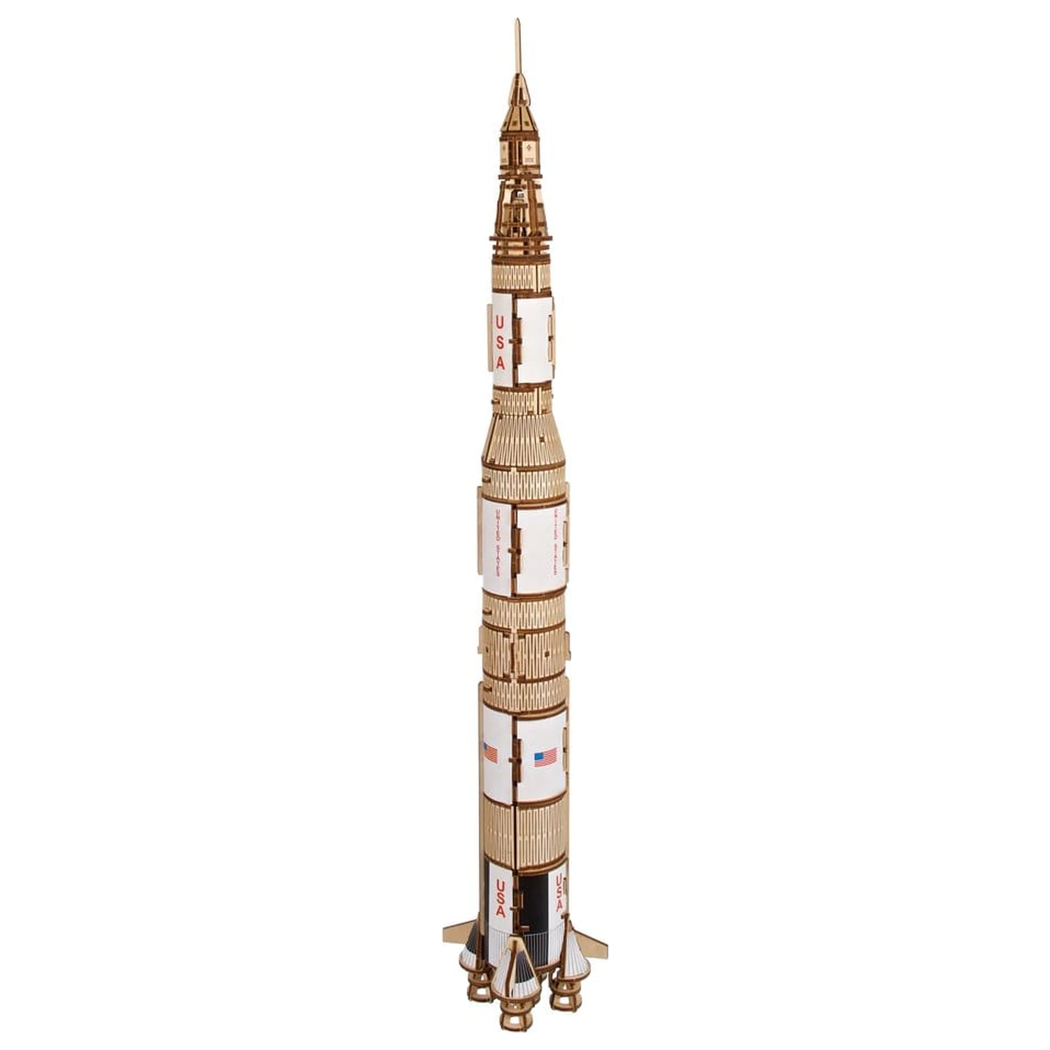 NASA Puzzle 3D din lemn Saturn V poza produsului