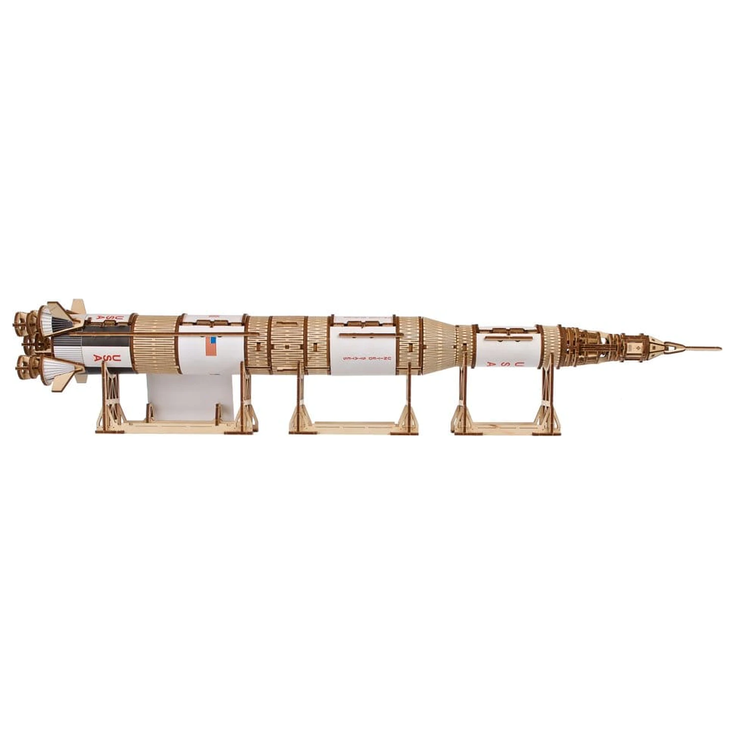 NASA Puzzle 3D din lemn Saturn V poza produsului