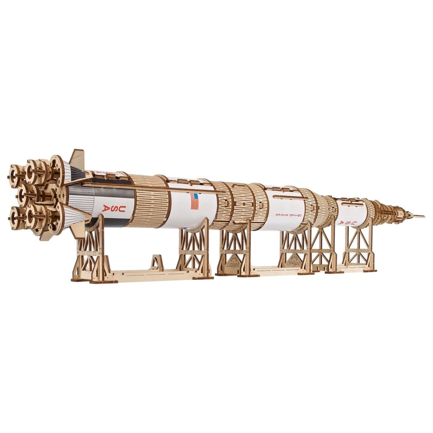 NASA Puzzle 3D din lemn Saturn V poza produsului