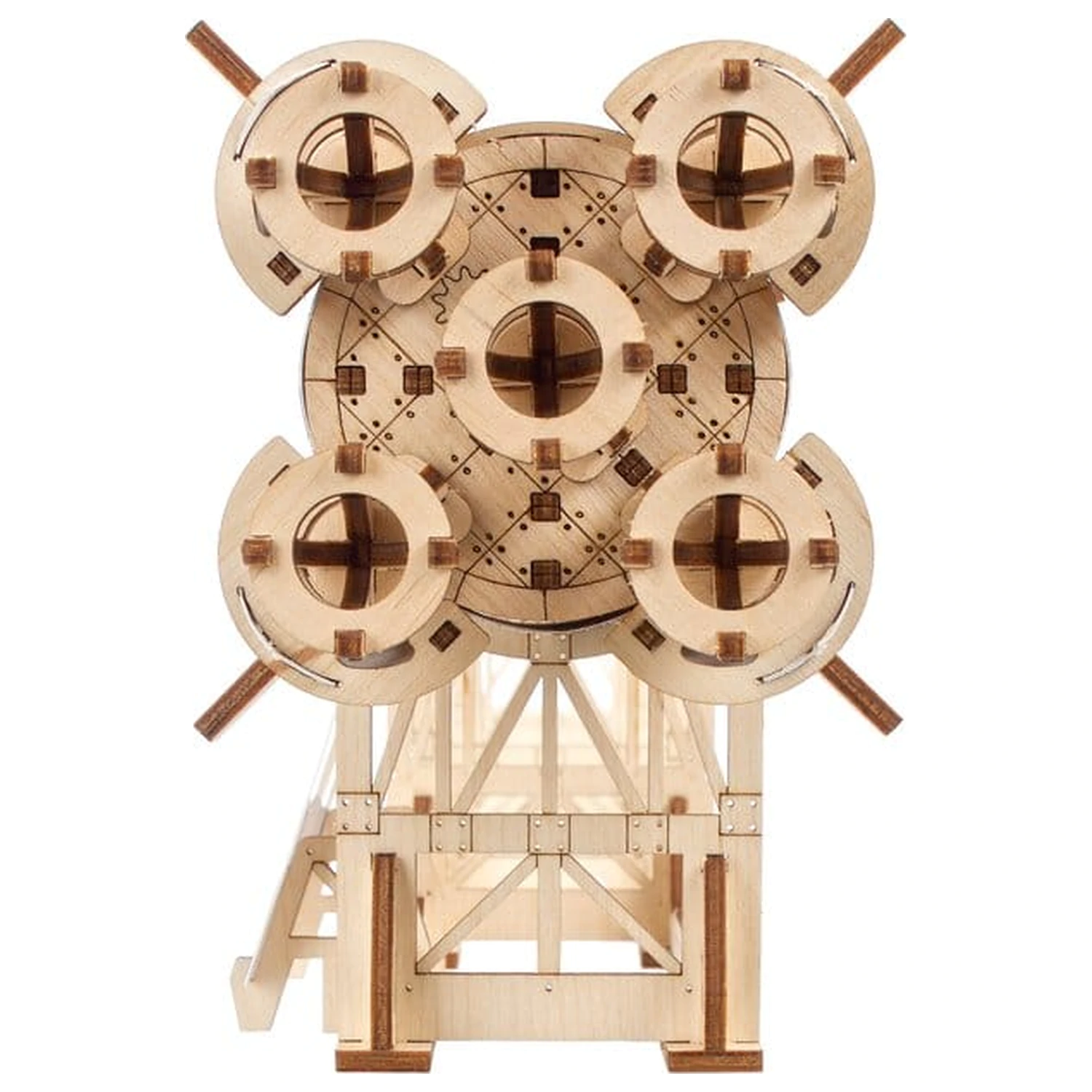 NASA Puzzle 3D din lemn Saturn V poza produsului