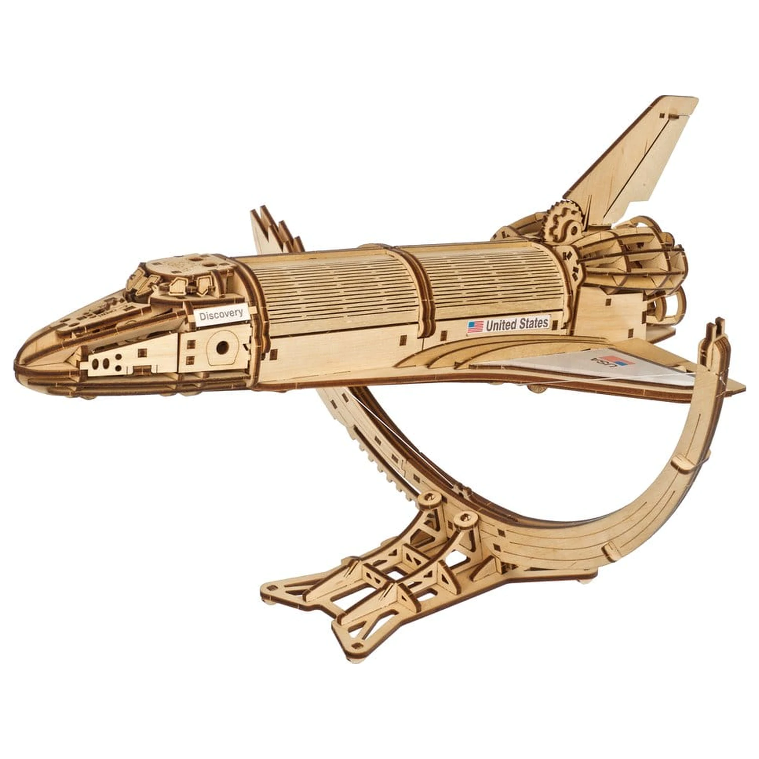NASA 3D Puzzle din Lemn Space Shuttle Discovery poza produsului