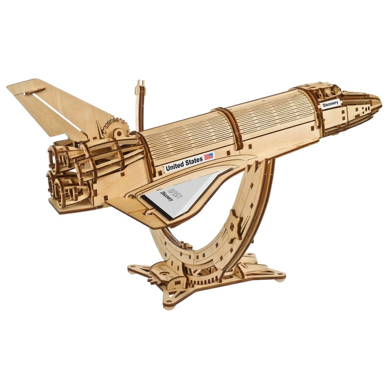 NASA 3D Puzzle din Lemn Space Shuttle Discovery poza produsului