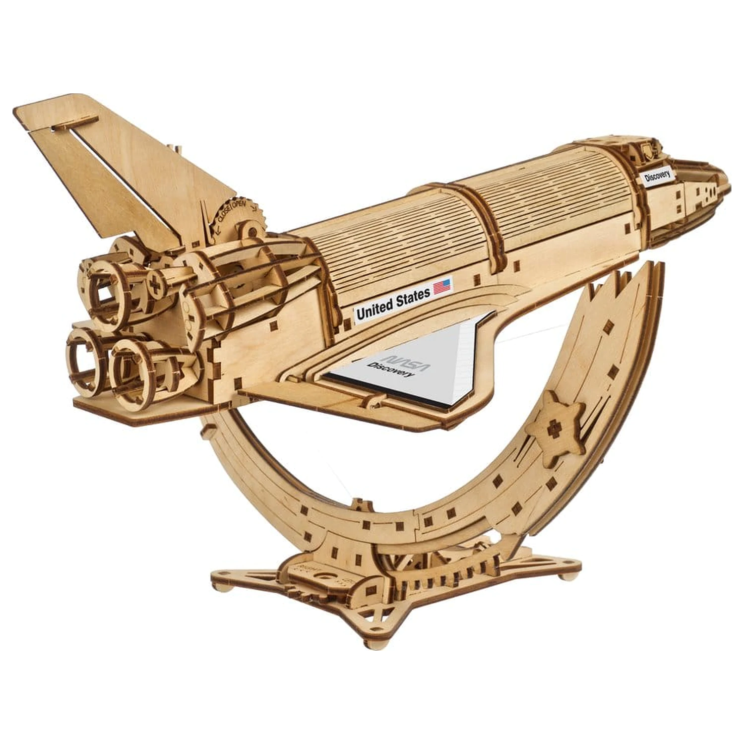 NASA 3D Puzzle din Lemn Space Shuttle Discovery poza produsului