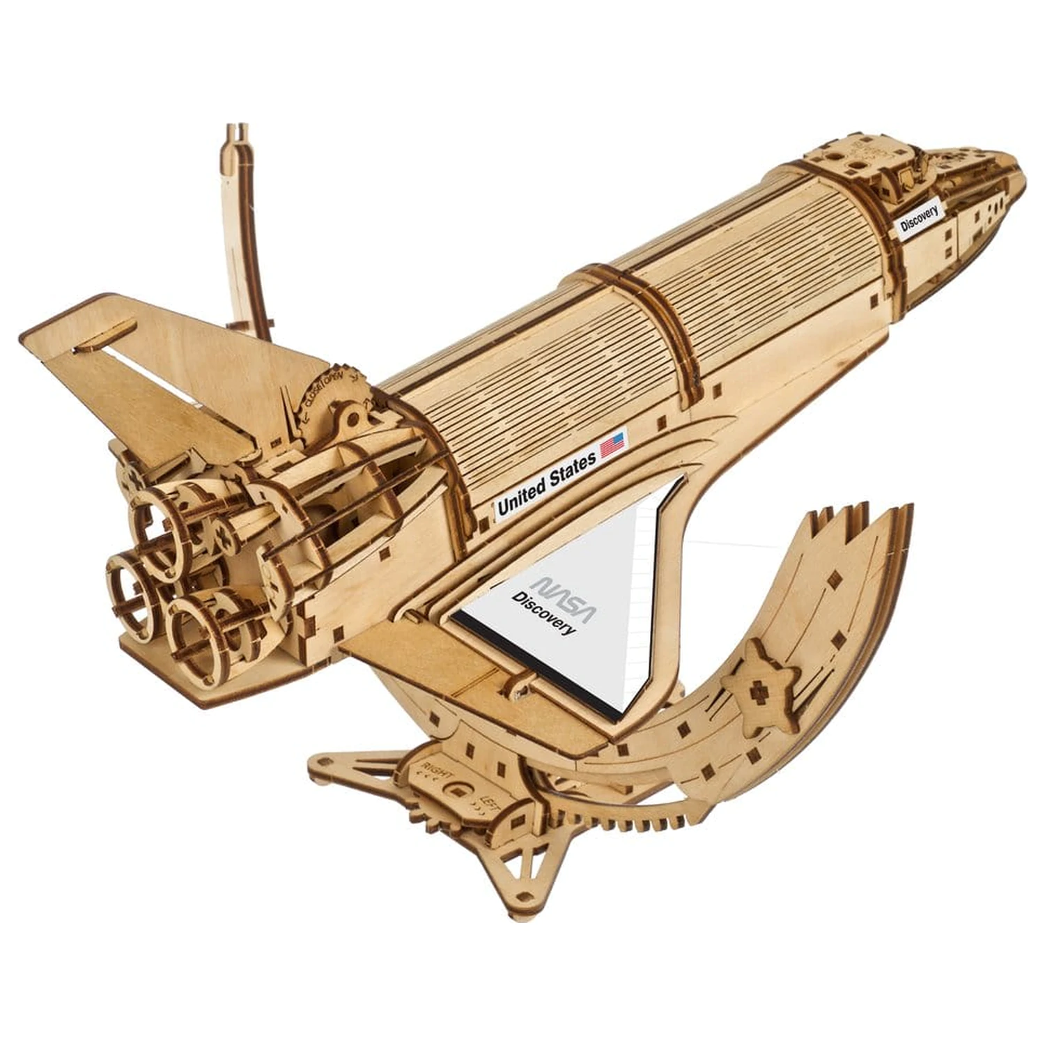 NASA 3D Puzzle din Lemn Space Shuttle Discovery poza produsului