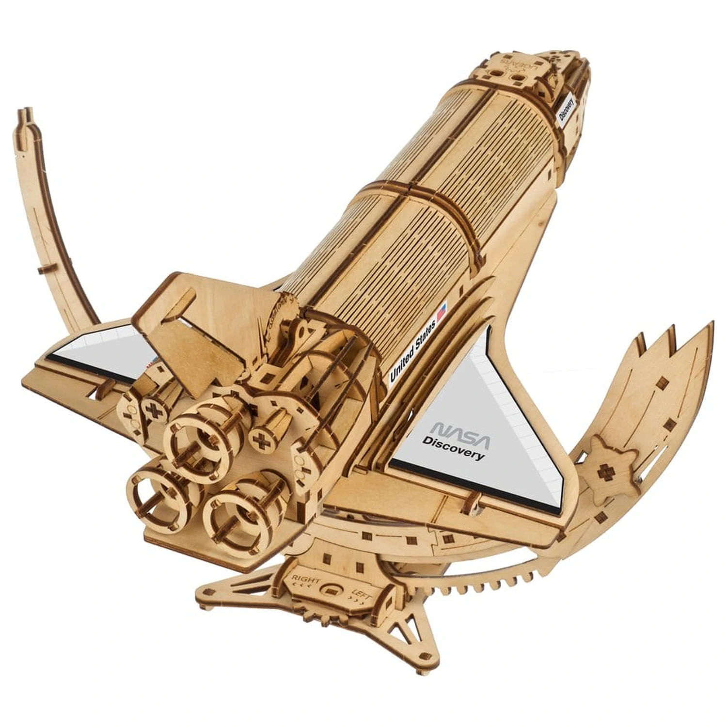 NASA 3D Puzzle din Lemn Space Shuttle Discovery poza produsului