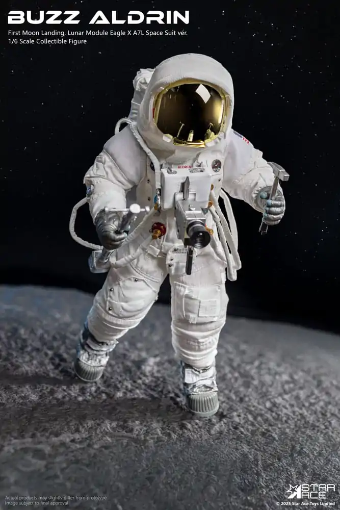 NASA Apollo 11 Figurina de actiune 1/6 Buzz Aldrin 30 cm poza produsului