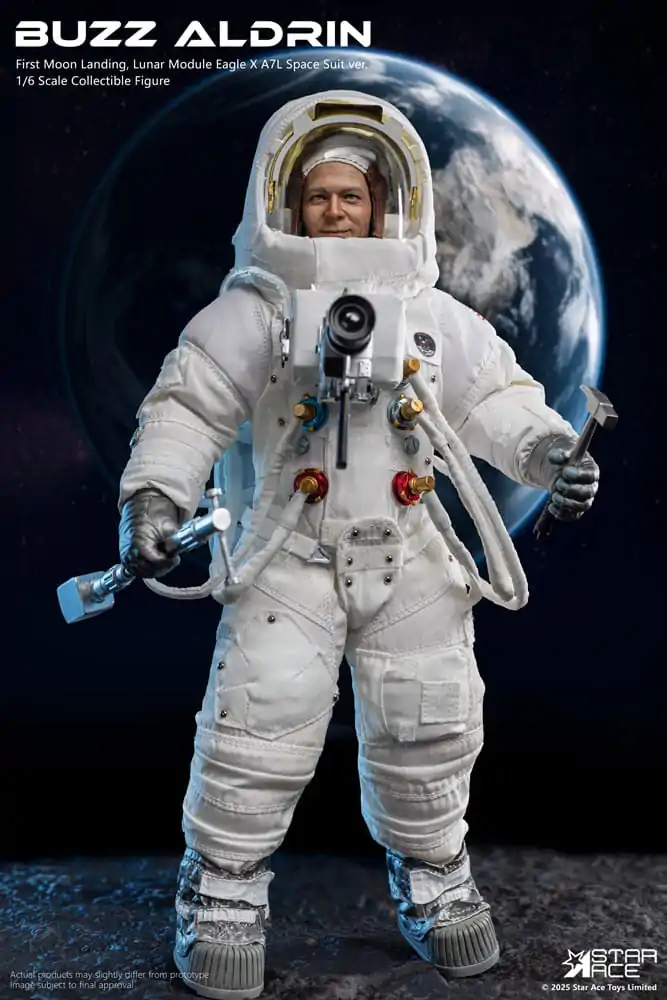 NASA Apollo 11 Figurina de actiune 1/6 Buzz Aldrin 30 cm poza produsului