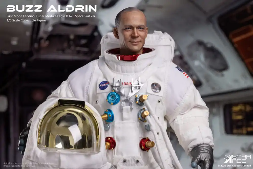 NASA Apollo 11 Figurina de actiune 1/6 Buzz Aldrin 30 cm poza produsului
