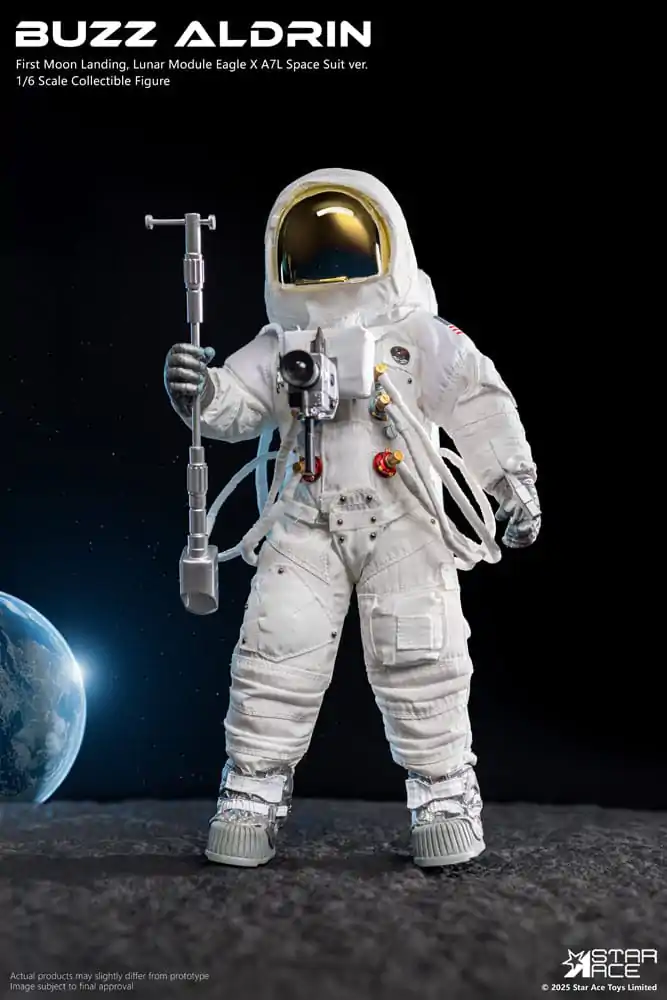 NASA Apollo 11 Figurina de actiune 1/6 Buzz Aldrin 30 cm poza produsului