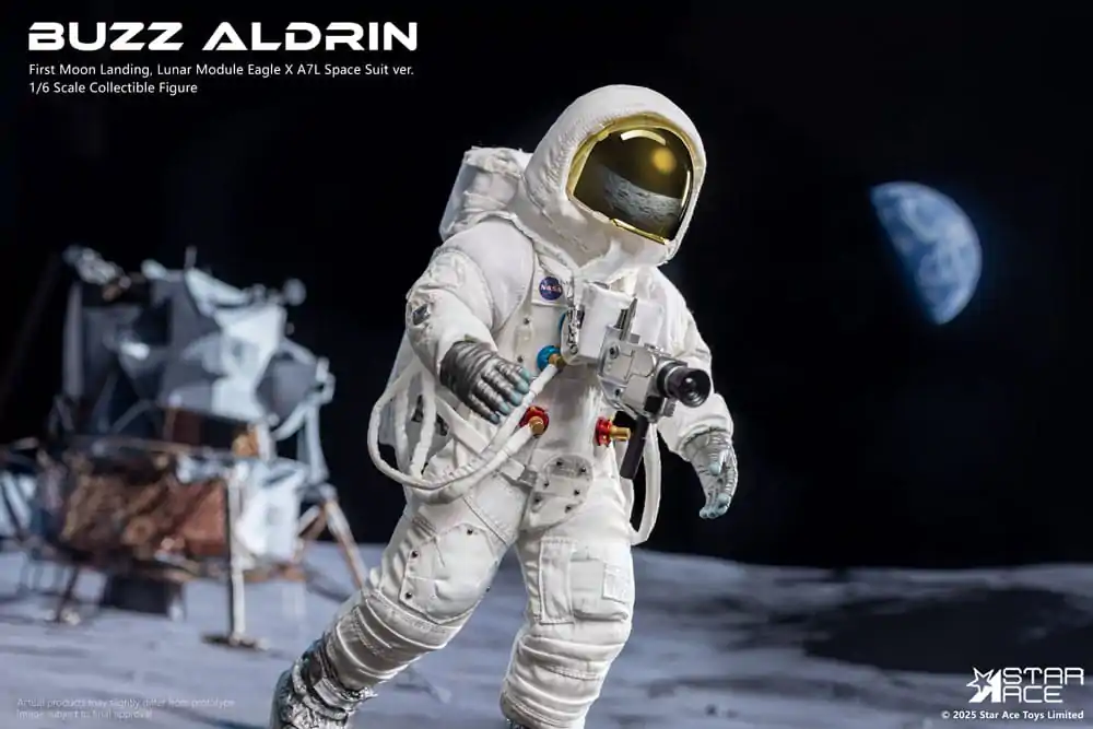 NASA Apollo 11 Figurina de actiune 1/6 Buzz Aldrin 30 cm poza produsului