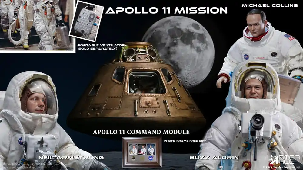 NASA Apollo 11 Figurina de actiune 1/6 Buzz Aldrin 30 cm poza produsului