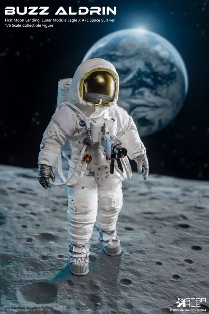 NASA Apollo 11 Figurina de actiune 1/6 Buzz Aldrin 30 cm poza produsului