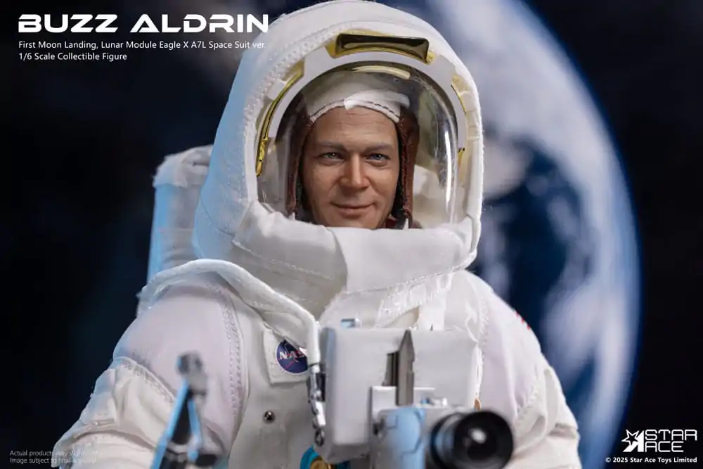NASA Apollo 11 Figurina de actiune 1/6 Buzz Aldrin 30 cm poza produsului