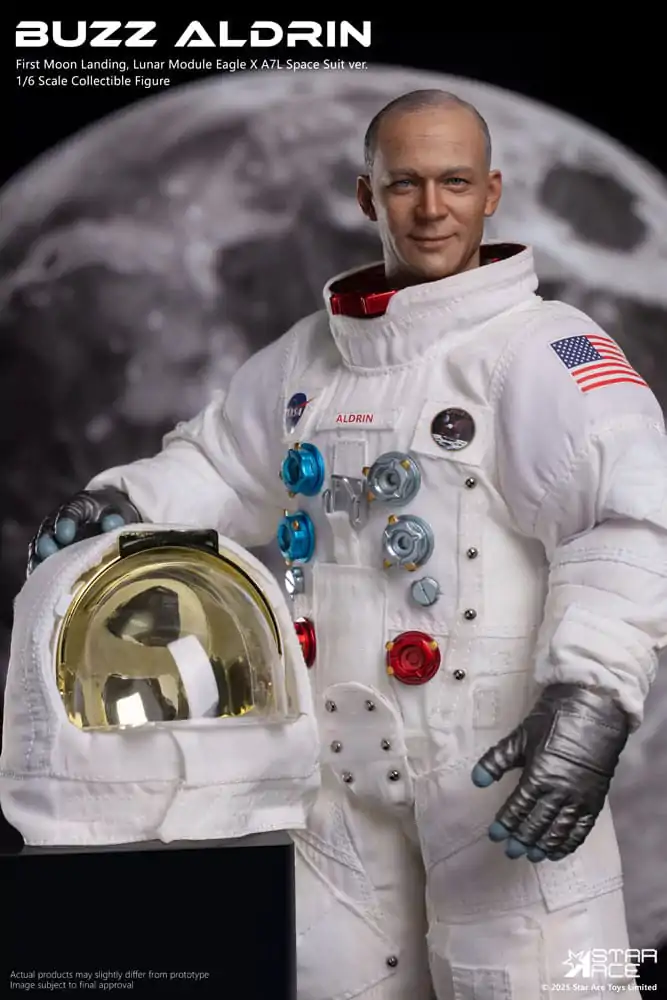 NASA Apollo 11 Figurina de actiune 1/6 Buzz Aldrin 30 cm poza produsului