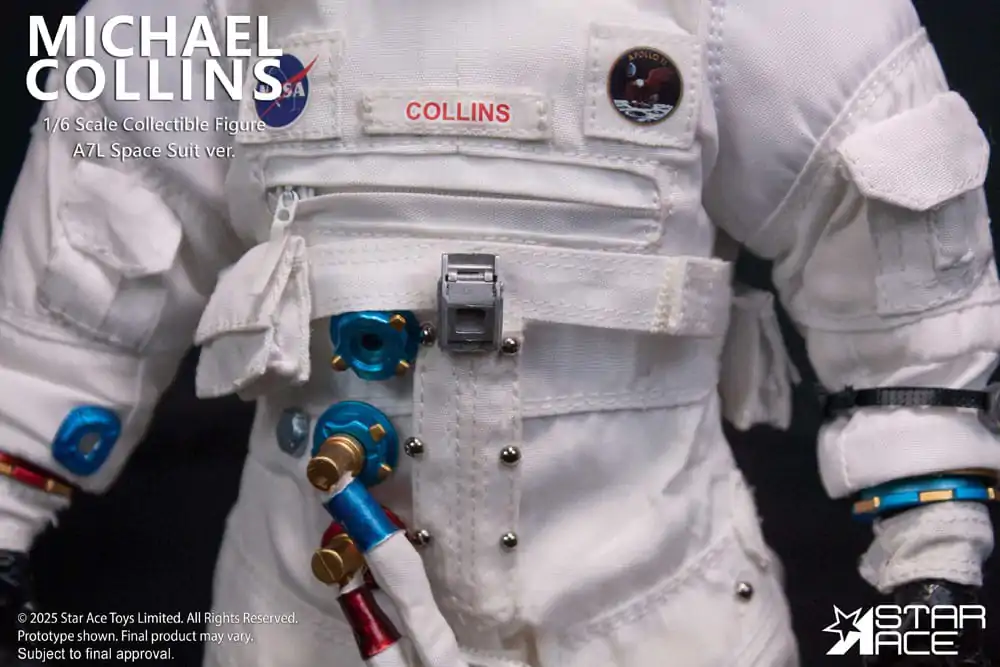 Figurină de acțiune NASA Apollo 11 1/6 Michael Collins 30 cm poza produsului