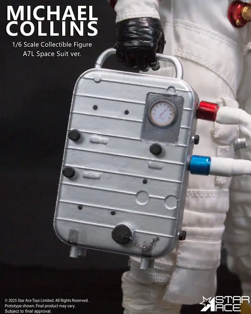 Figurină de acțiune NASA Apollo 11 1/6 Michael Collins 30 cm poza produsului