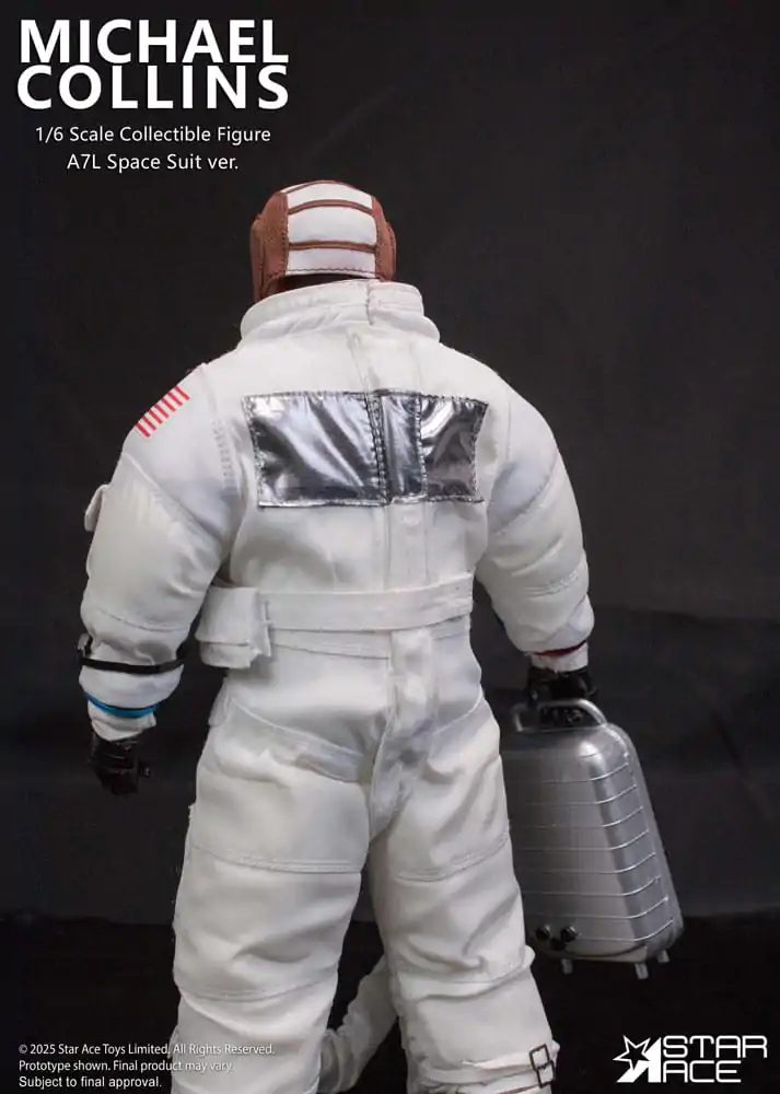 Figurină de acțiune NASA Apollo 11 1/6 Michael Collins 30 cm poza produsului