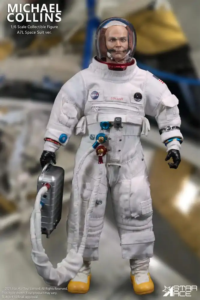 Figurină de acțiune NASA Apollo 11 1/6 Michael Collins 30 cm poza produsului