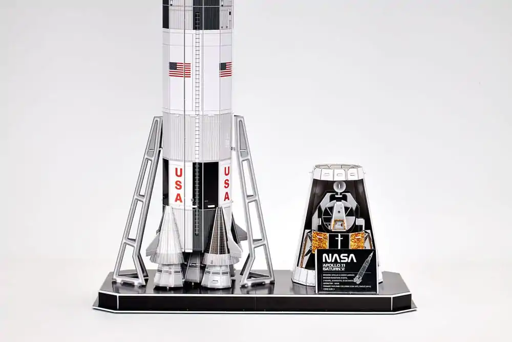 NASA Puzzle 3D Apollo 11 Saturn V 81 cm poza produsului