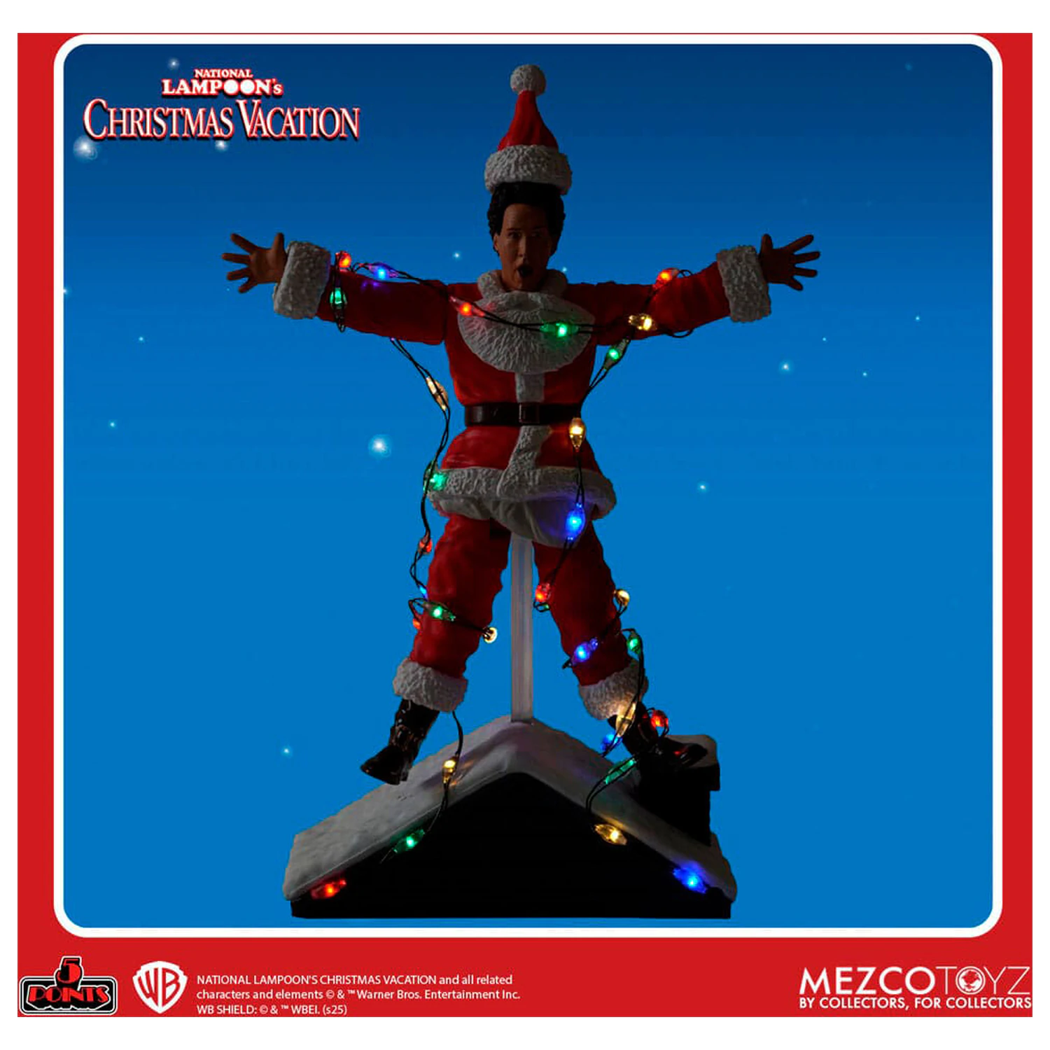 National Lampoon´s Christmas Vacation Clark Griswold Light Shock figura 10cm poza produsului