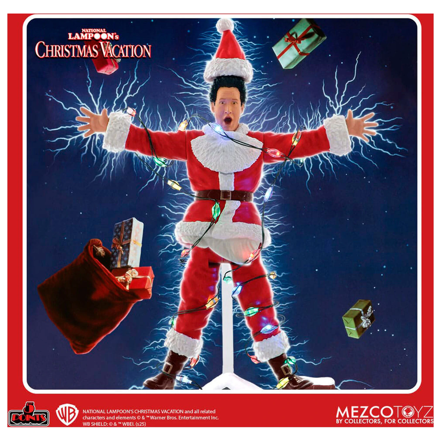 National Lampoon´s Christmas Vacation Clark Griswold Light Shock figura 10cm poza produsului