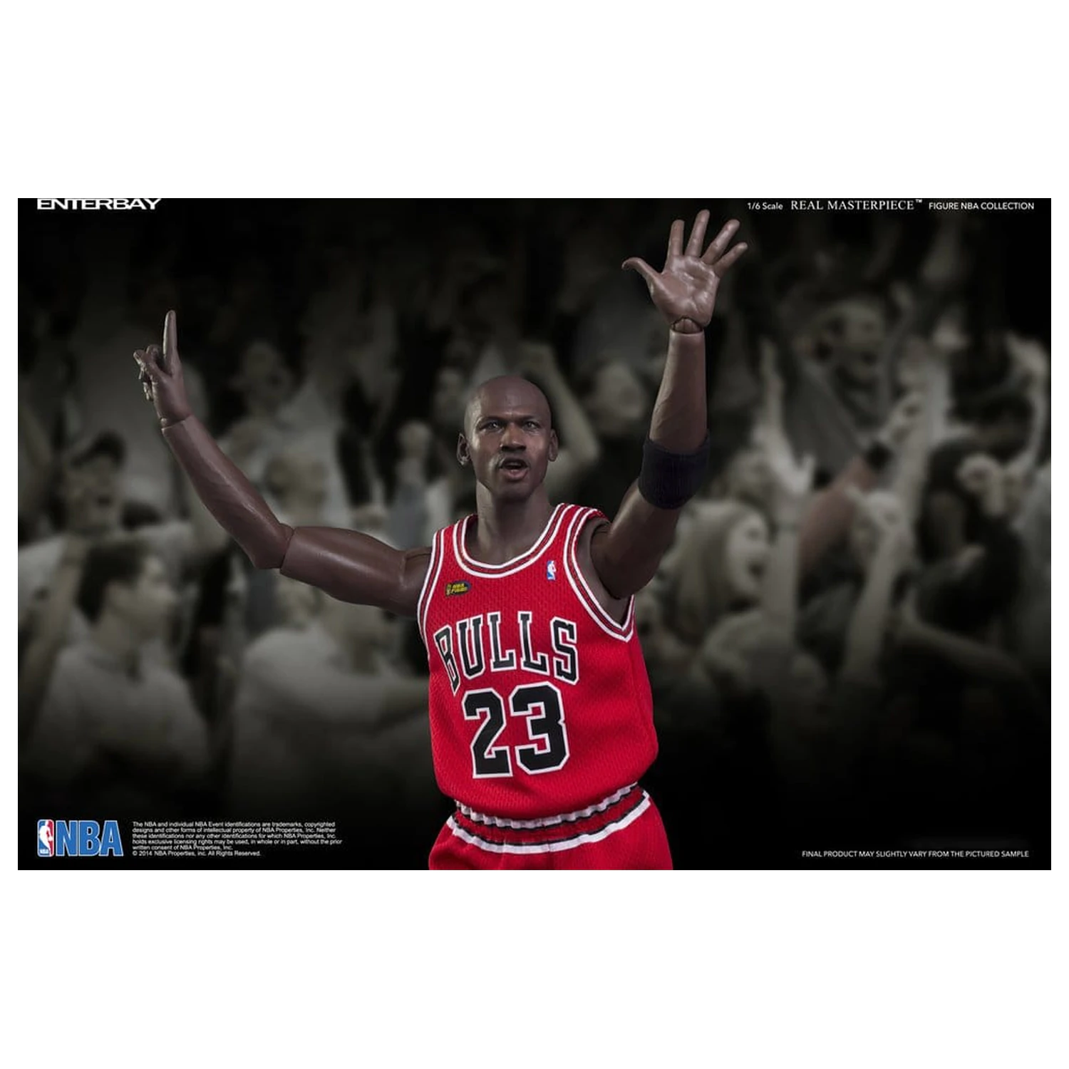 NBA Collection Real Masterpiece figurina de actiune 1/6 Michael Jordan Series 2 (Road Jersey Edition) 33 cm poza produsului