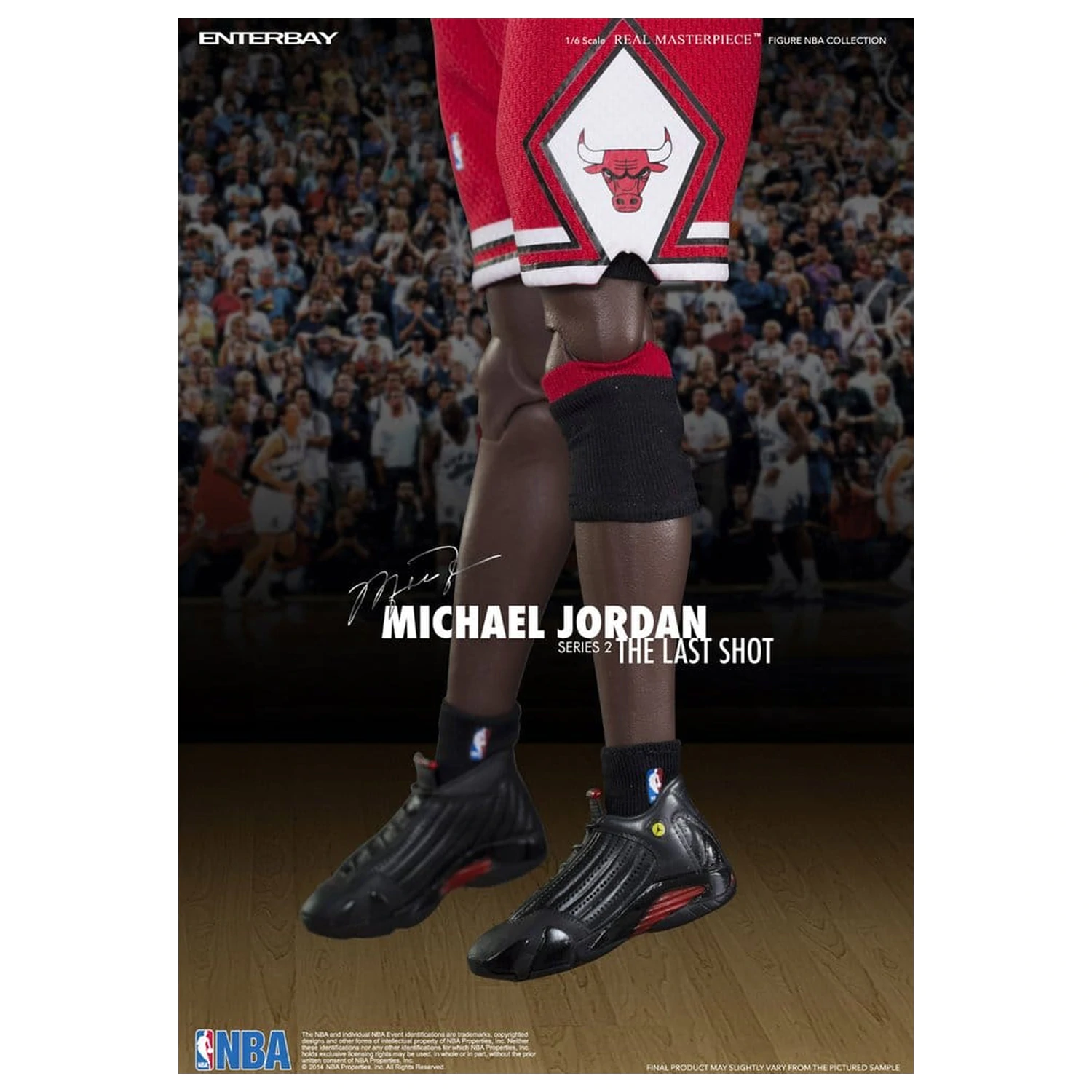 NBA Collection Real Masterpiece figurina de actiune 1/6 Michael Jordan Series 2 (Road Jersey Edition) 33 cm poza produsului