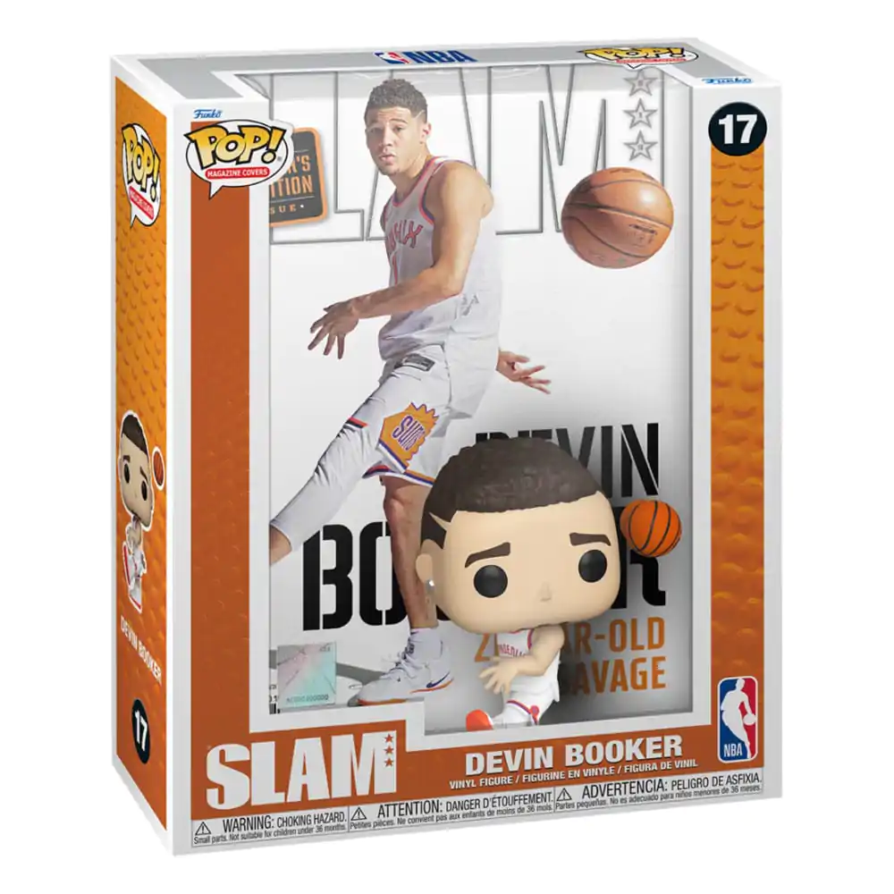 Figurină de vinil baschet NBA Cover POP! Devin Booker (SLAM Magazin) 9 cm poza produsului