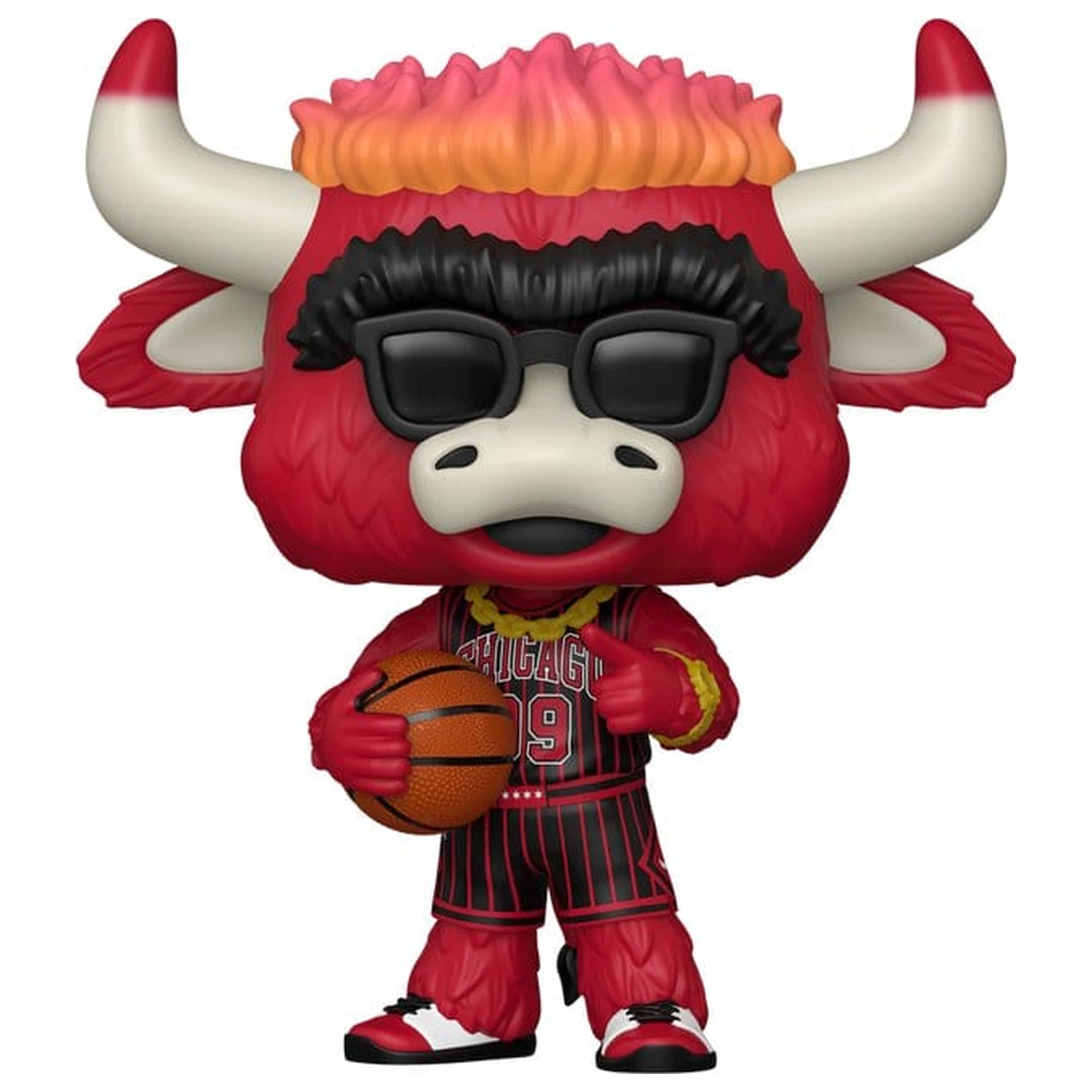NBA Funko POP! Basketball Figurina de vinil Mascote: Bulls- Benny The Bull 9 cm poza produsului
