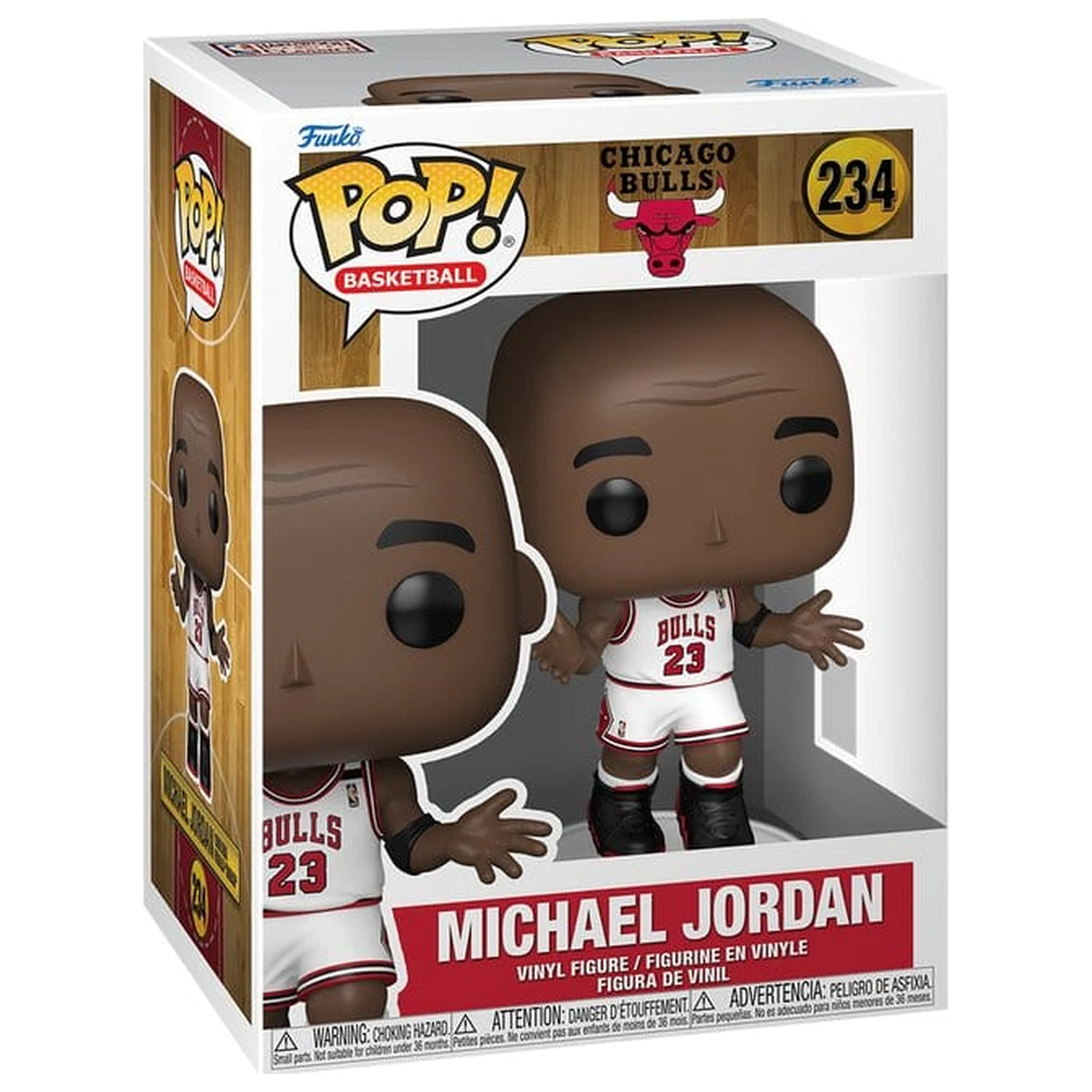 NBA Funko POP! Sports figurina de vinil Bulls- Michael Jordan (Shrug) 9 cm poza produsului
