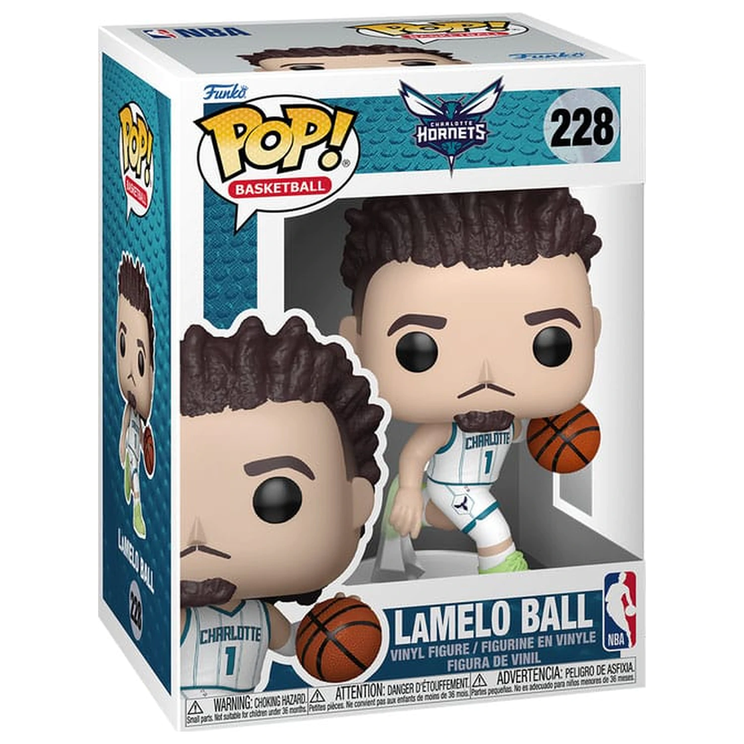 NBA Legends Funko POP! Figurină de Vinil Sport Hornets- Lamelo Ball (Acasă) 9 cm poza produsului