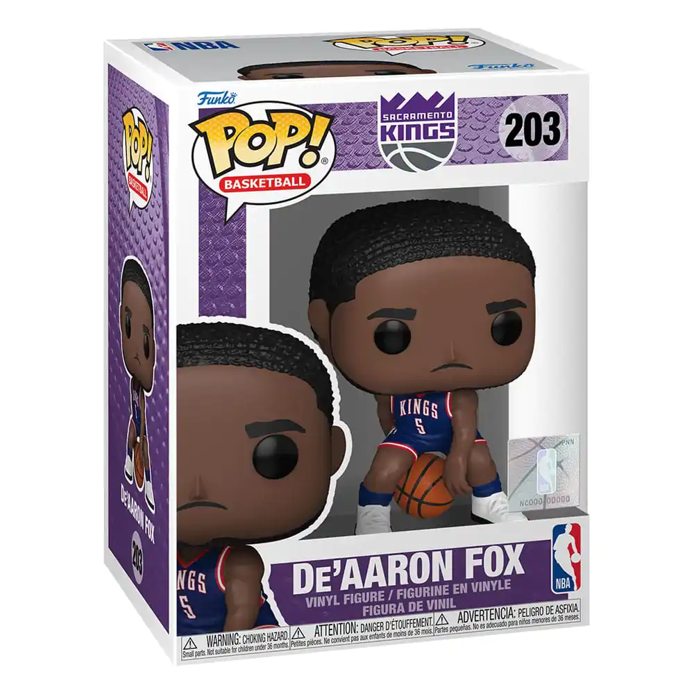 NBA Legends Funko POP! Figurina din vinil sport Kings- De'Aaron Fox(CE 24) 9 cm poza produsului