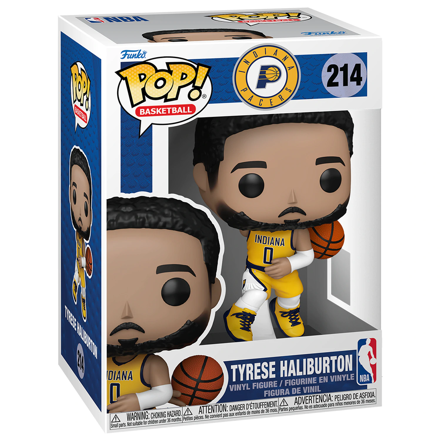 NBA Legends Funko POP! Sports Figurina de vinil Pacers- Tyrese Haliburton 9 cm poza produsului