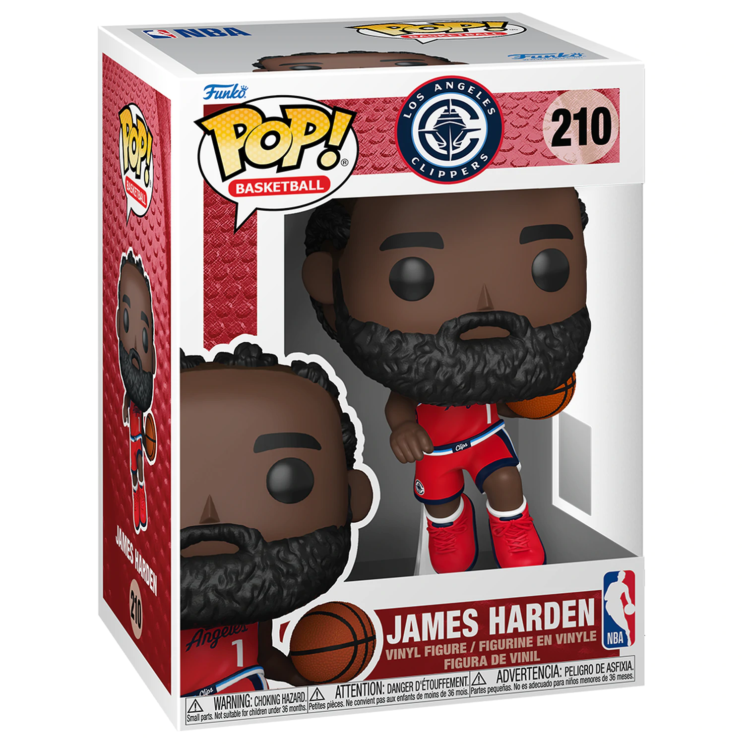 NBA Legends Funko POP! Sports Figurina din Vinil Philadelphia 76ers - James Harden 9 cm poza produsului